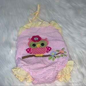 Lil Cactus owl romper